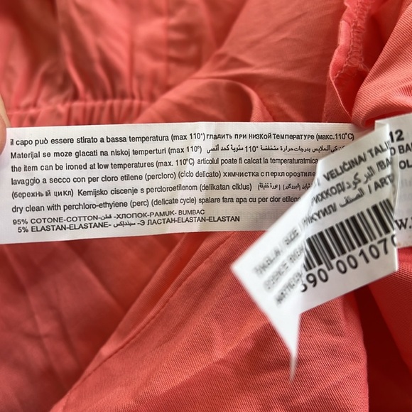 Piazza Italia coral short romper nwt - Picture 6 of 7